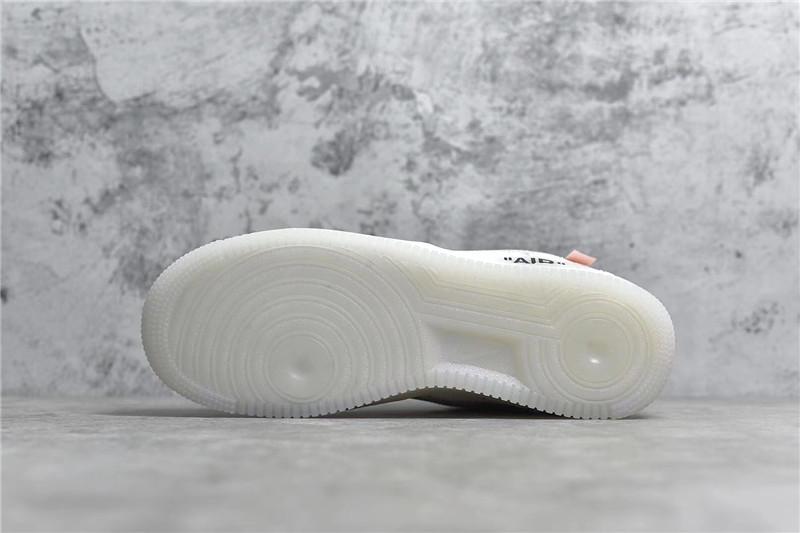 PK God Off-White Nike Air Force 1 One Low The 10 Ten Virgil Abloh retail materials ready to ship